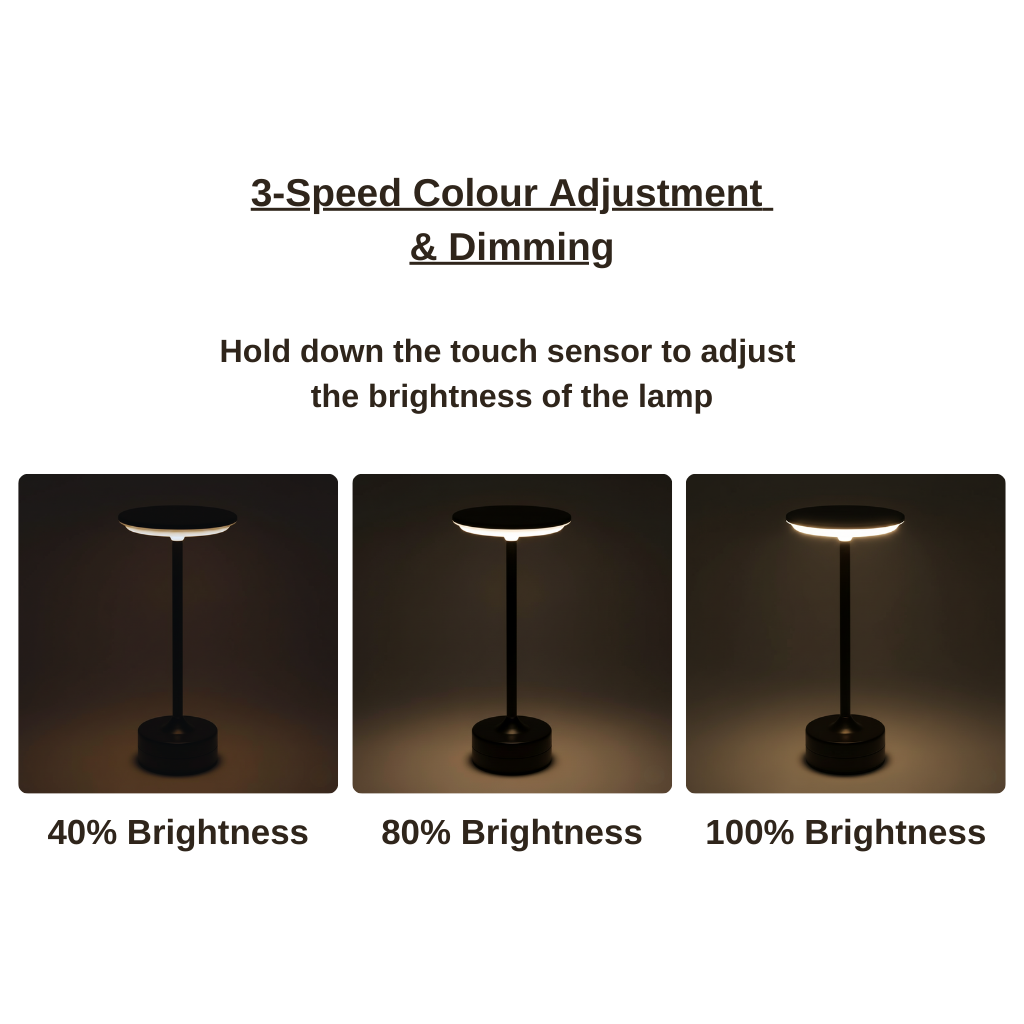 LUMA Touch Lamp | LED, Touch-Control | Modern