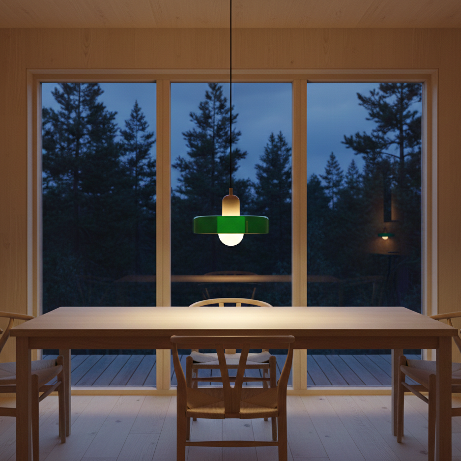 The Bergen Glass Pendant