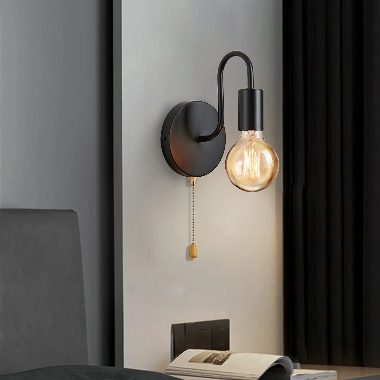 The Fjord Arc Wall Sconce