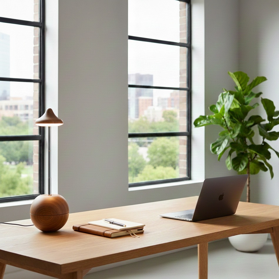 Gravity Tumbler Adjustable Lamp | LED, Touch-Control | Modern