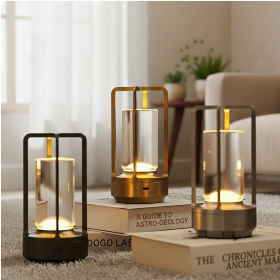 LumaLite Lantern | LED Touch-Control | Modern (Buy 1, Get 1 Free)