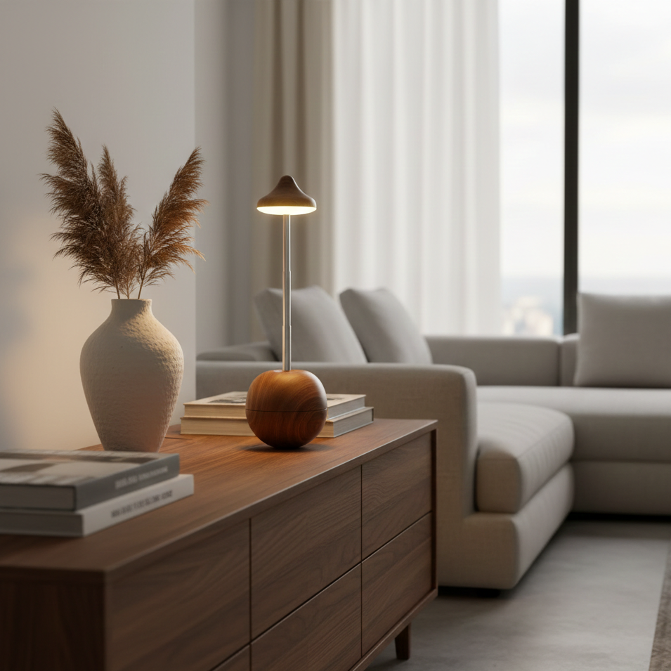 Gravity Tumbler Adjustable Lamp | LED, Touch-Control | Modern