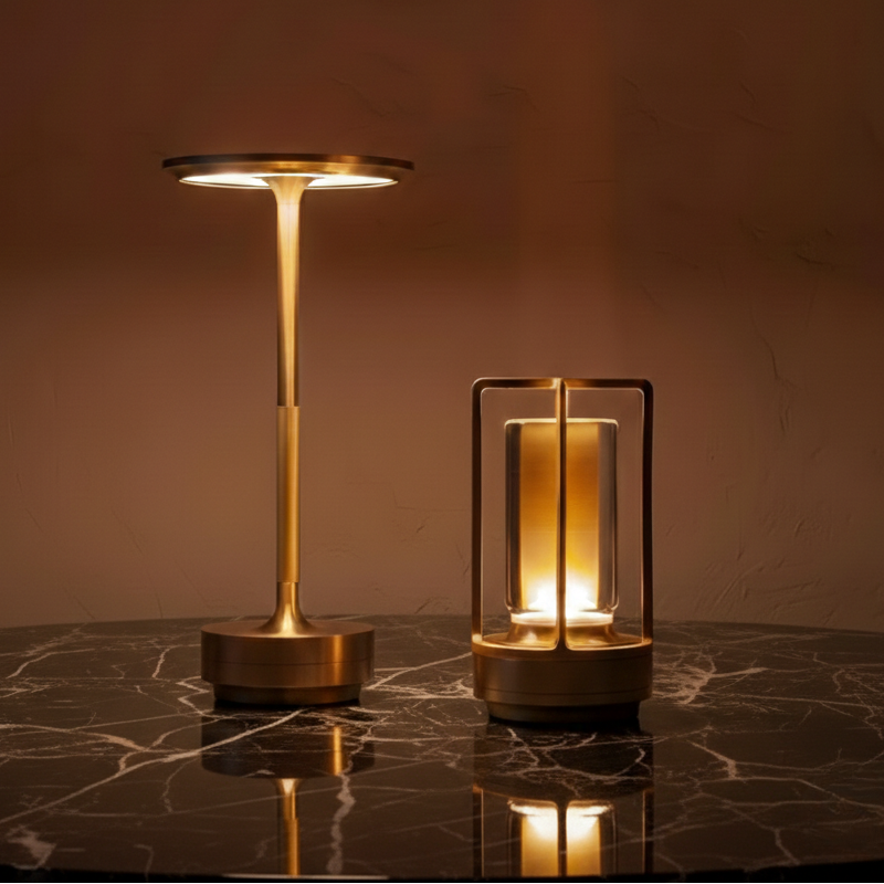 LumaTouch & LumaLite Lantern (Bundle) | LED Touch-Control | Modern