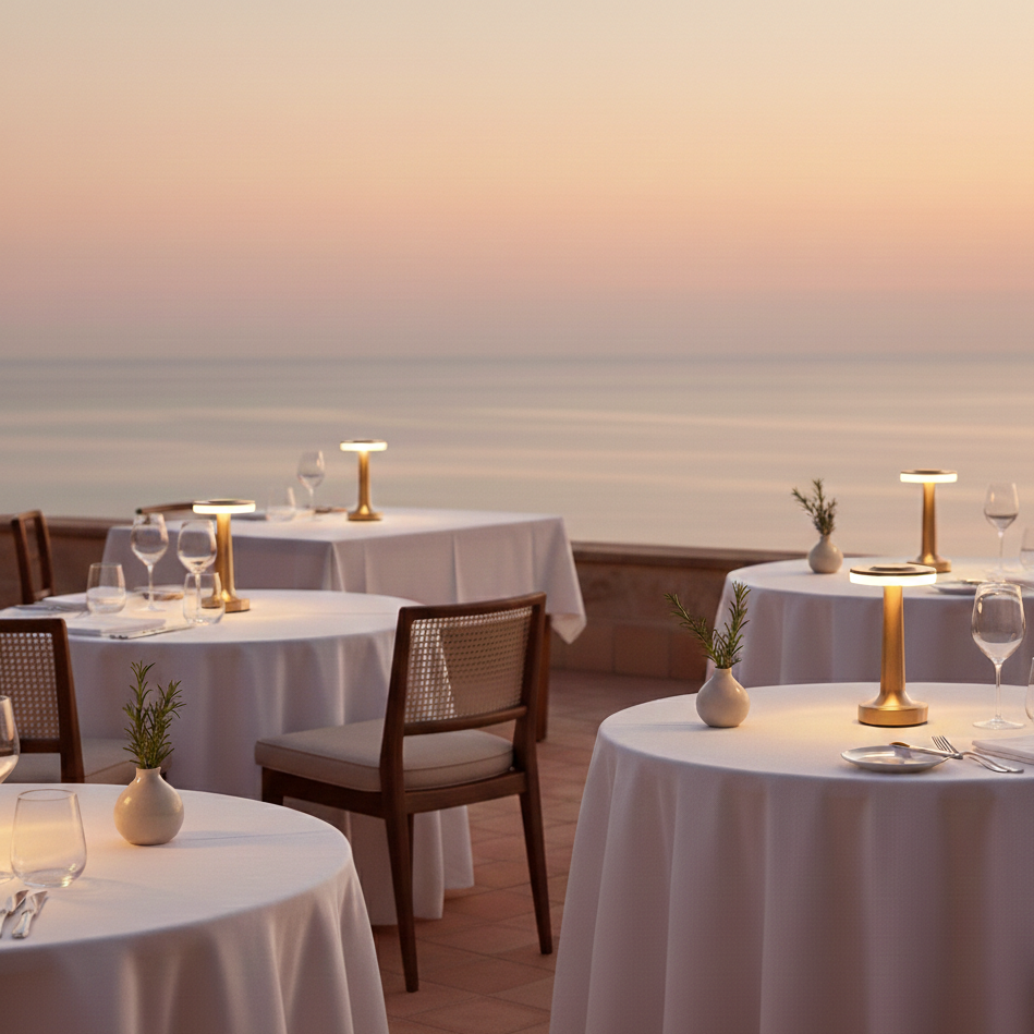 LumaKalff Table Lamp | LED Touch-Control | Modern