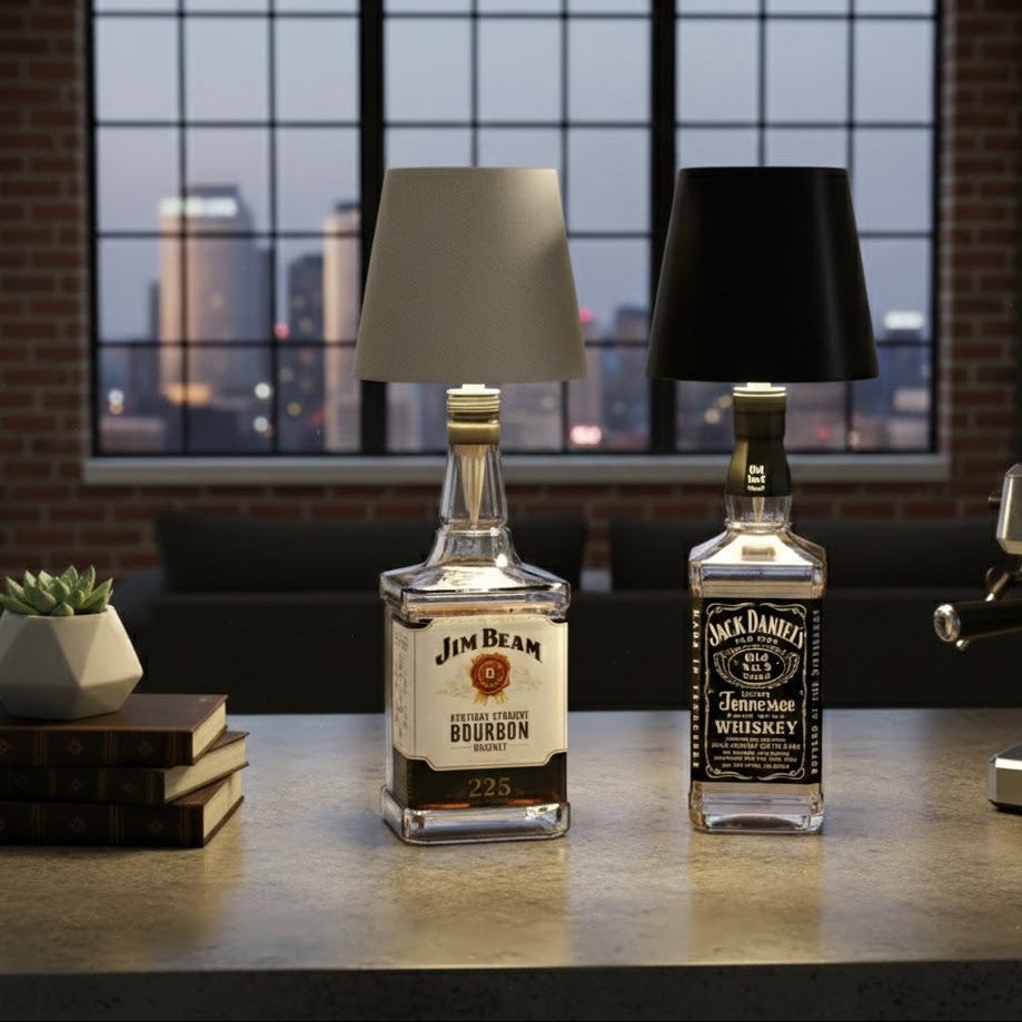 The Alchimia Distillery | LED, Touch-Control Bottle Light | Modern